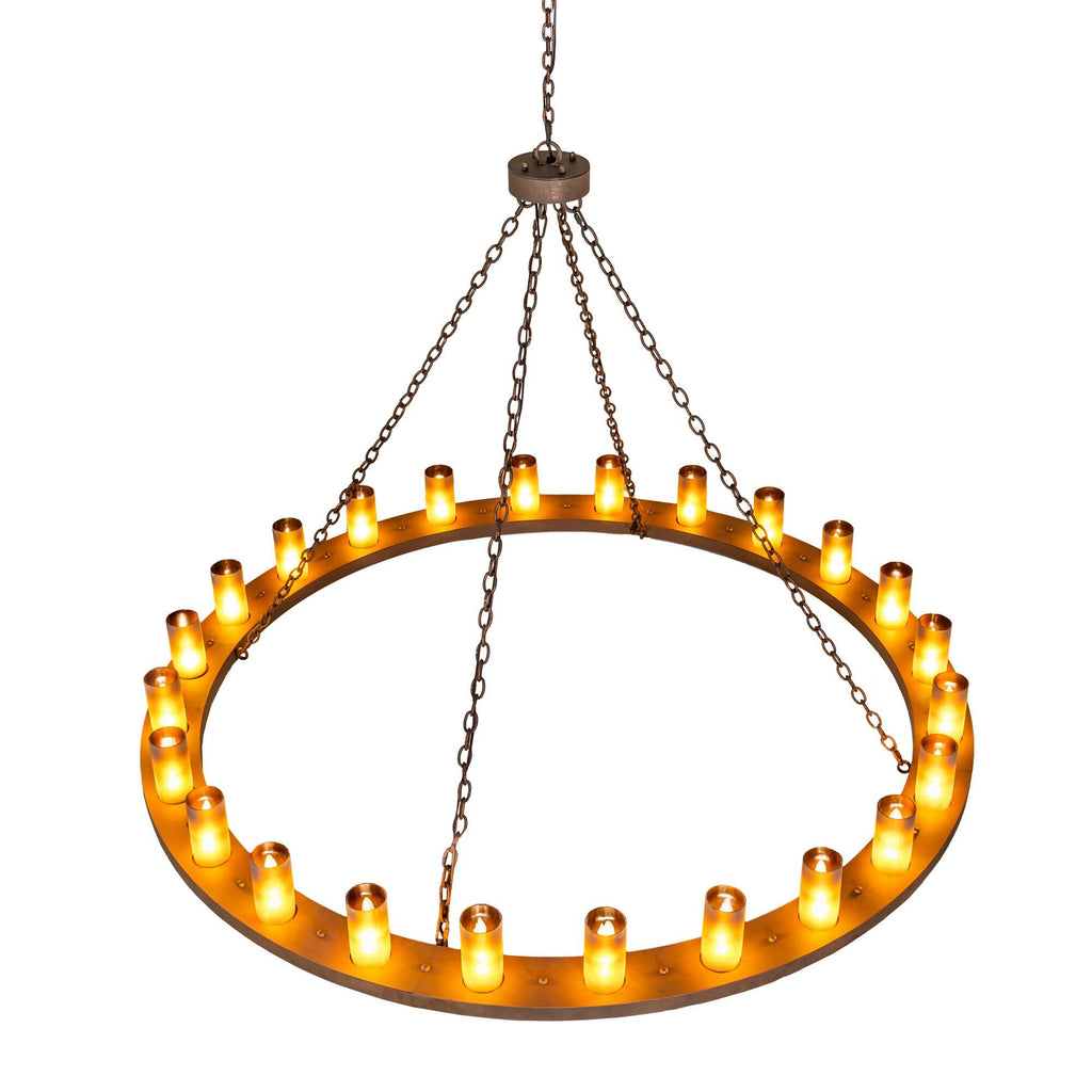 Loxley 72 Inch 24 Light Chandelier