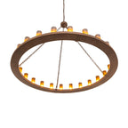 Loxley 72 Inch 24 Light Chandelier