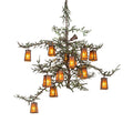 Pine Branch 62 Inch 15 Light Chandelier