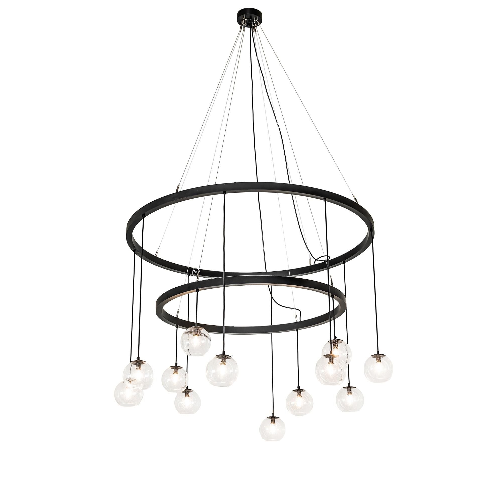 Bola 59 Inch 12 Light LED Chandelier