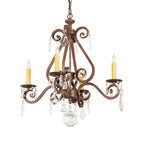 Adrianna 22 Inch 4 Light Mini Chandelier