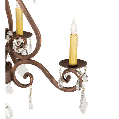 Adrianna 22 Inch 4 Light Mini Chandelier