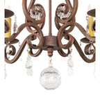 Adrianna 22 Inch 4 Light Mini Chandelier