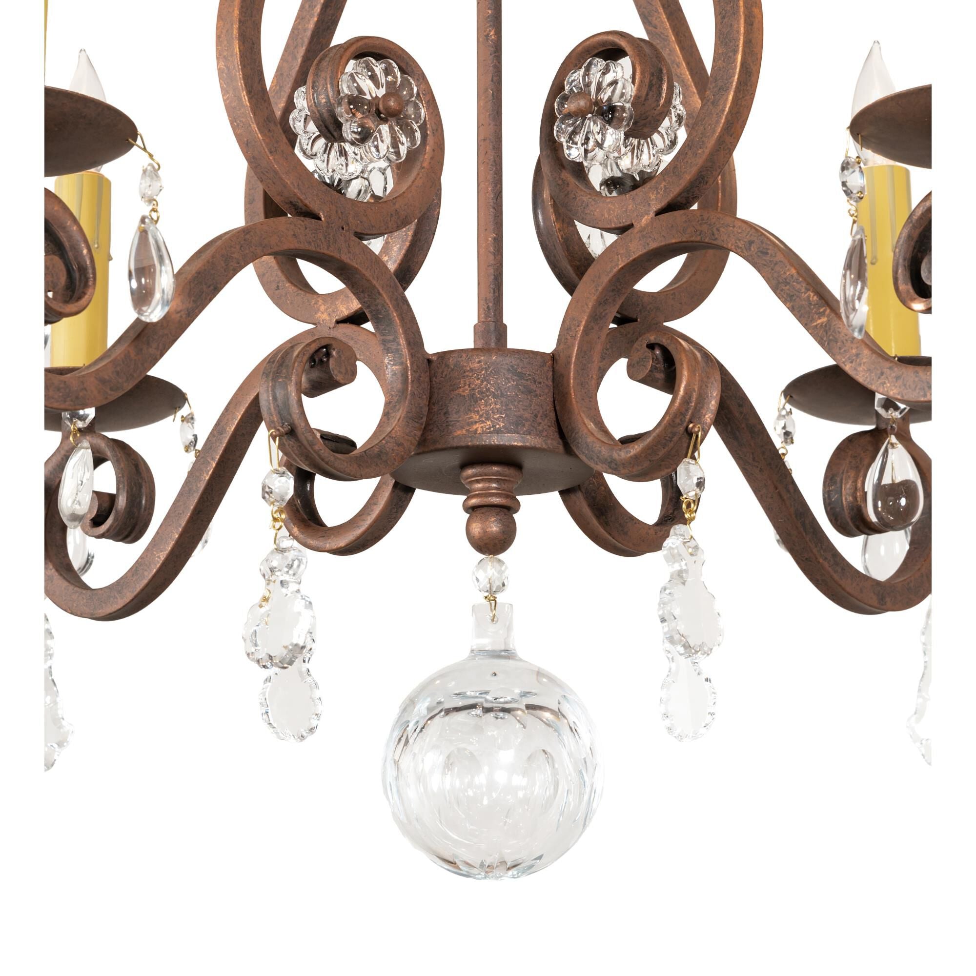 Adrianna 22 Inch 4 Light Mini Chandelier