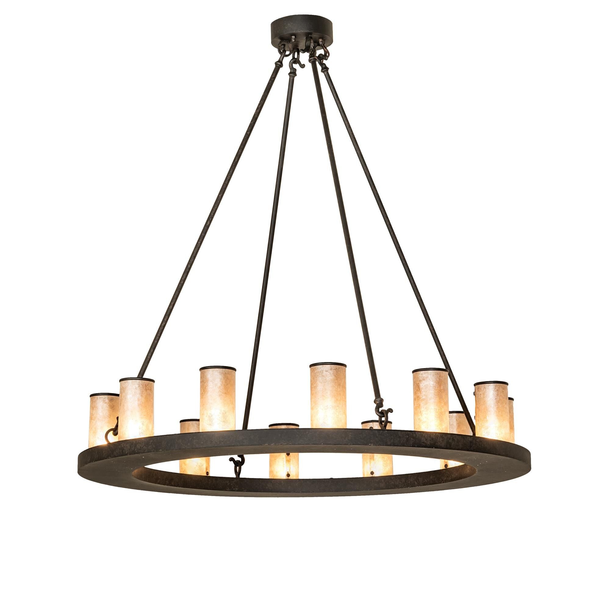 Loxley 42 Inch 12 Light Chandelier