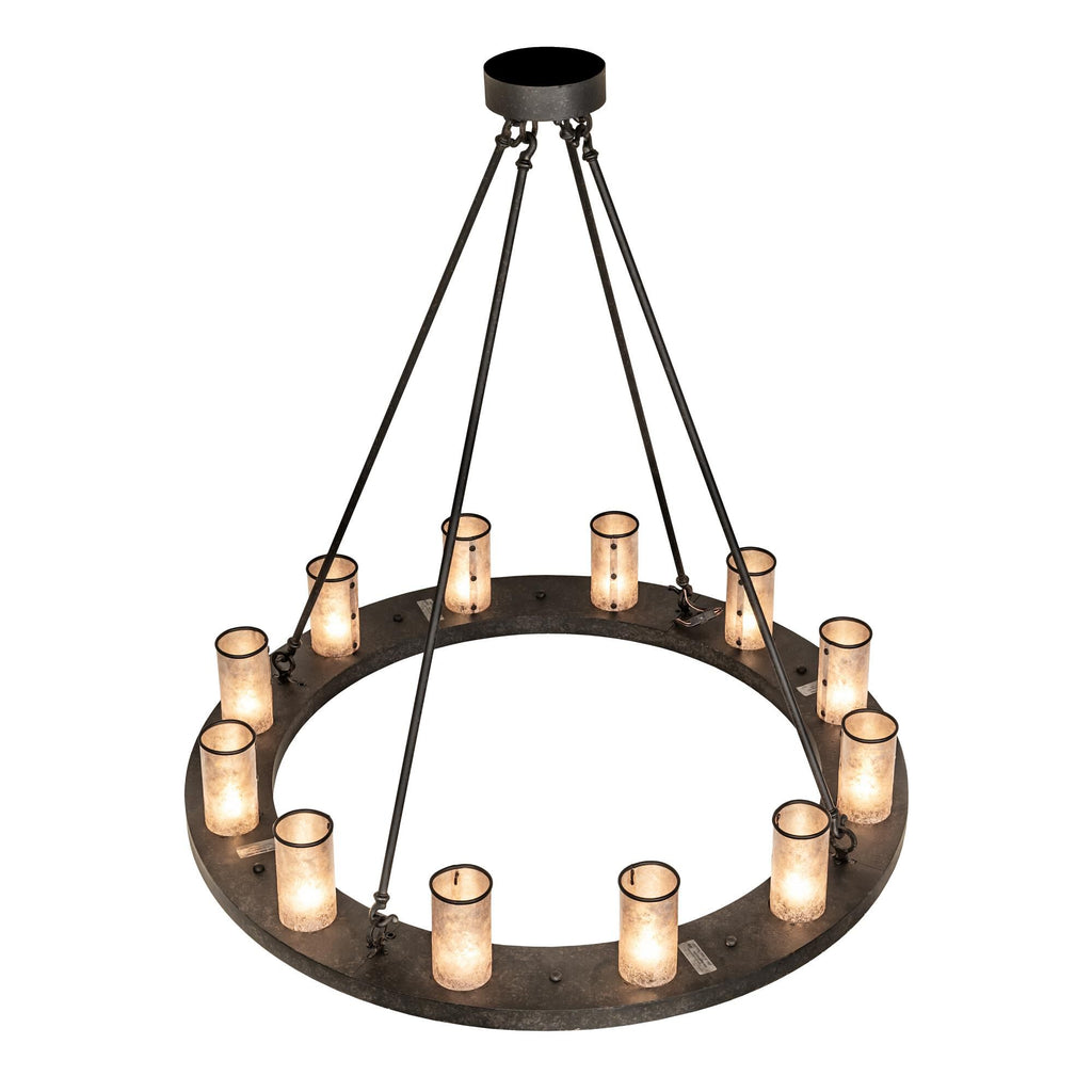 Loxley 42 Inch 12 Light Chandelier