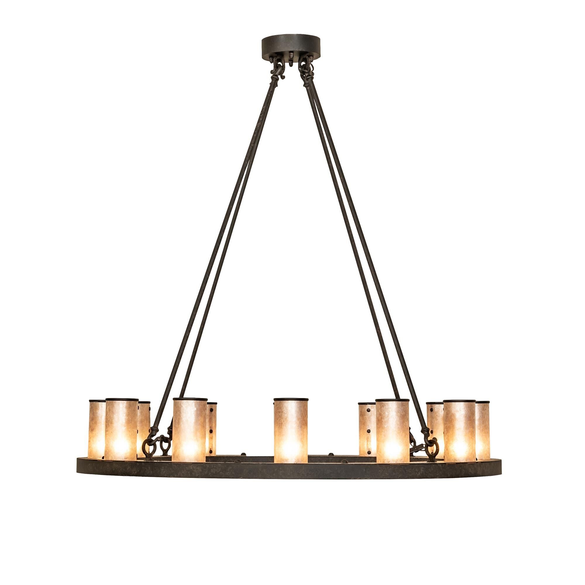 Loxley 42 Inch 12 Light Chandelier