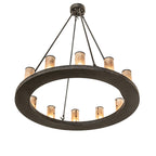 Loxley 42 Inch 12 Light Chandelier