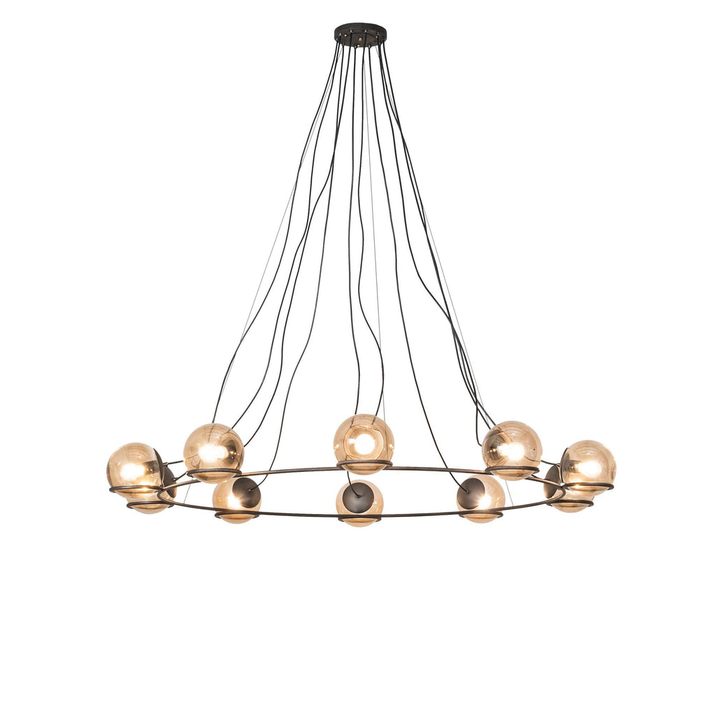 Tyngsboro 73 Inch 10 Light Chandelier