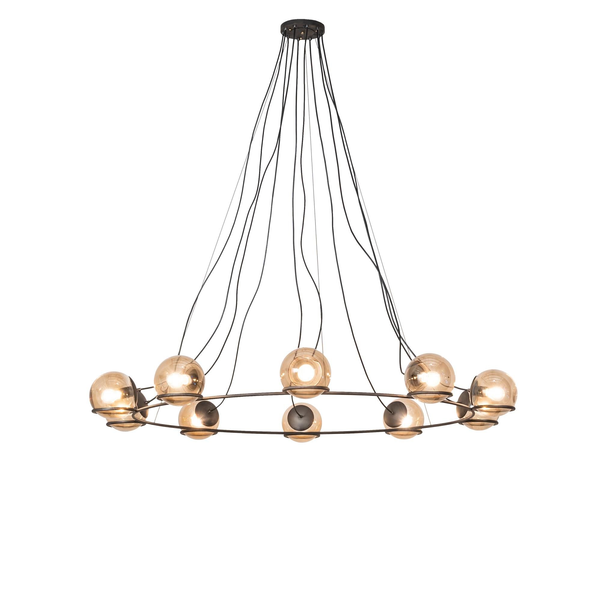 Tyngsboro 73 Inch 10 Light Chandelier
