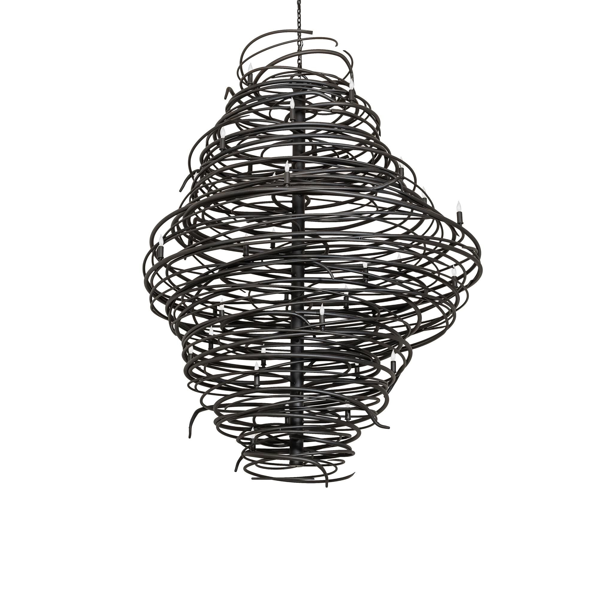 Cyclone 64 Inch 36 Light LED Chandelier