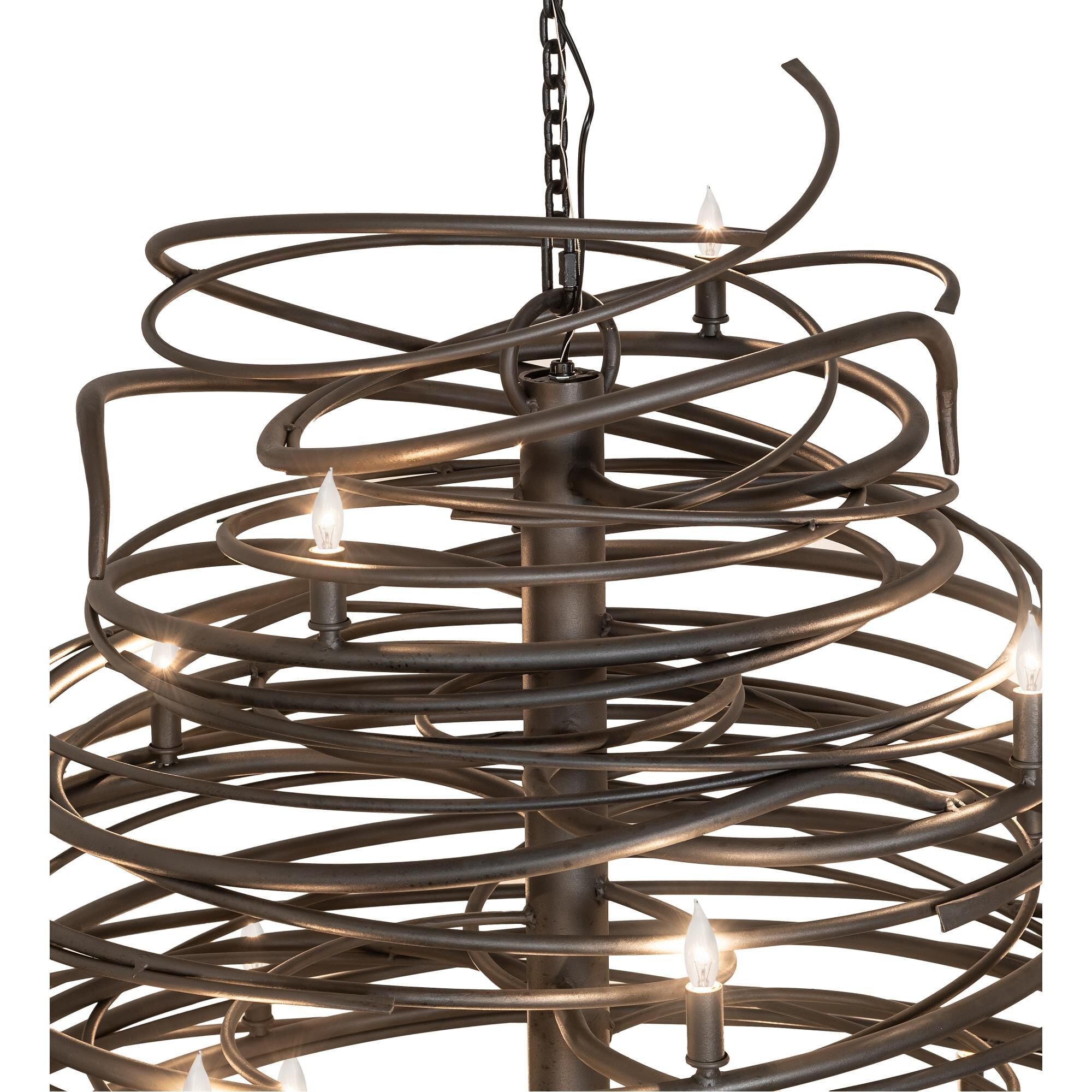 Cyclone 64 Inch 36 Light LED Chandelier
