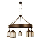 Bigfork 48 Inch 5 Light Chandelier