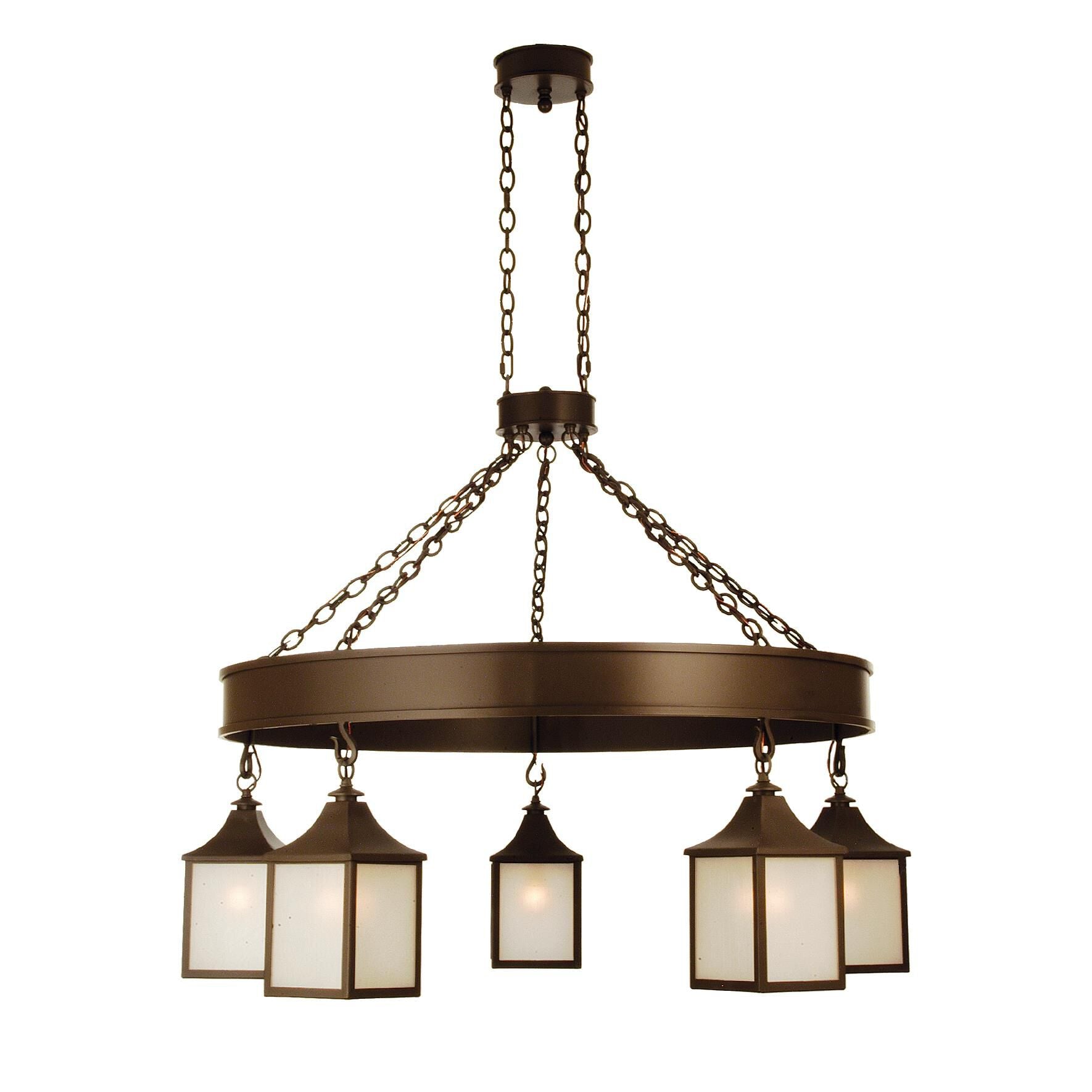 Bigfork 48 Inch 5 Light Chandelier