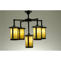 Fulton Plain 30 Inch 5 Light Chandelier