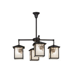 32 Inch 4 Light Chandelier