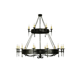 Warwick 65 Inch 18 Light Chandelier