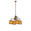 Whispering Pines 28 Inch 4 Light Chandelier