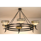 Top Ridge 72 Inch 6 Light Chandelier