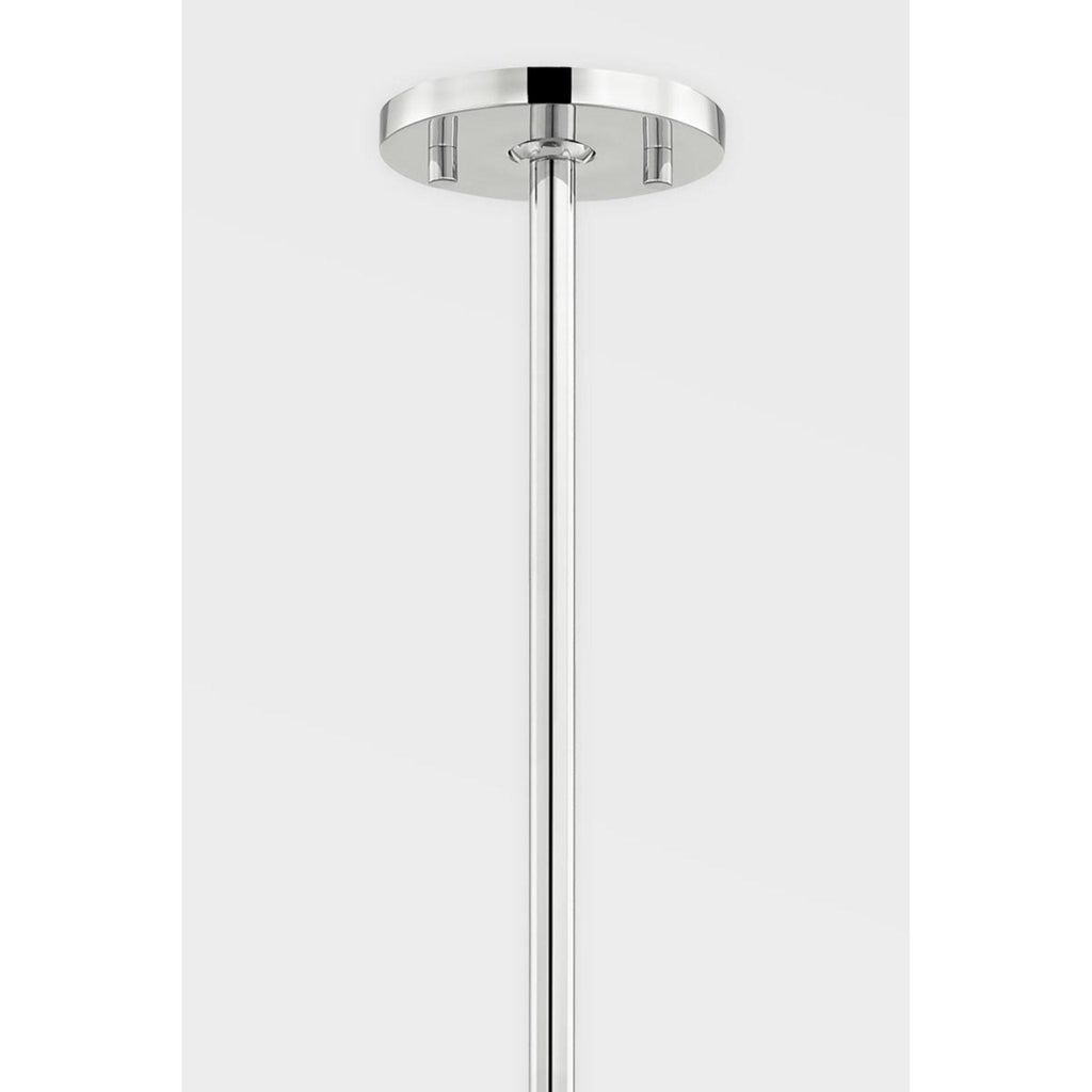Lindley 1-Light Chandelier in Polished Nickel 40L x 40W x 4.625H