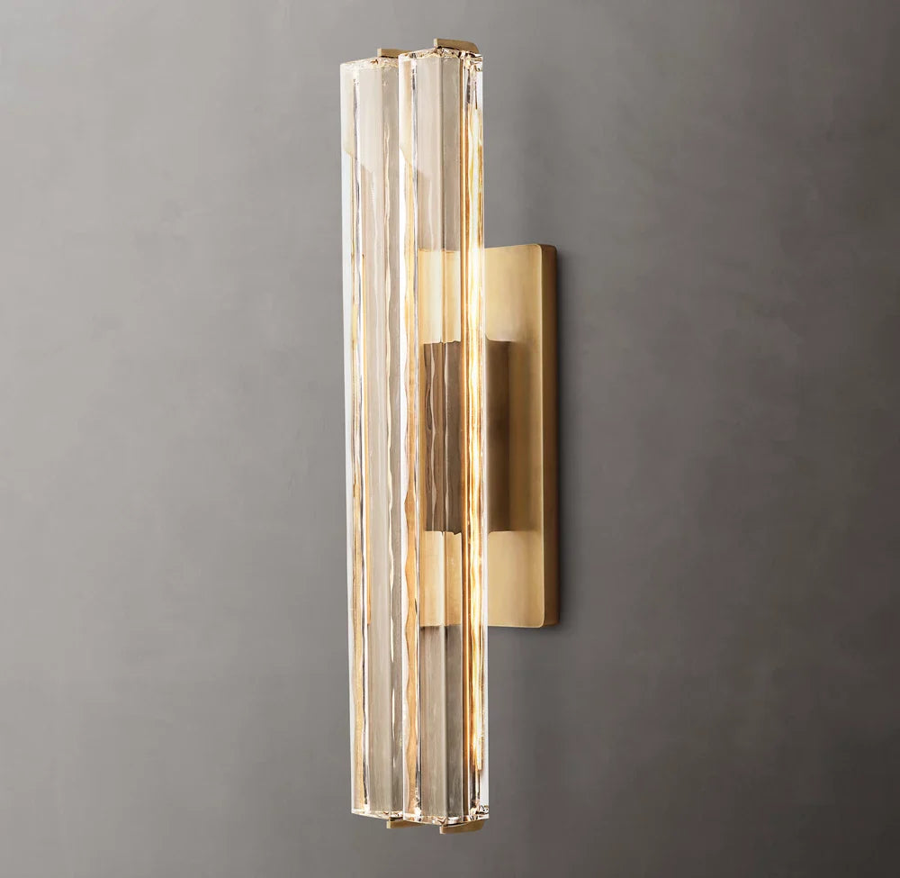 Audubon Crystal Double Sconce