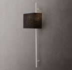 Vela Octagonal Bar Sconce - Rectangular Shade