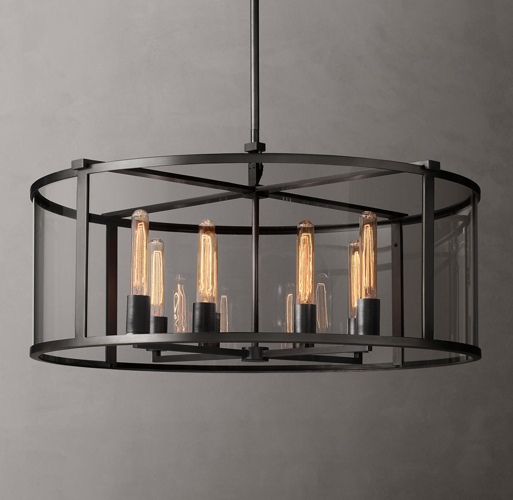 Beckman Round Chandelier 33"