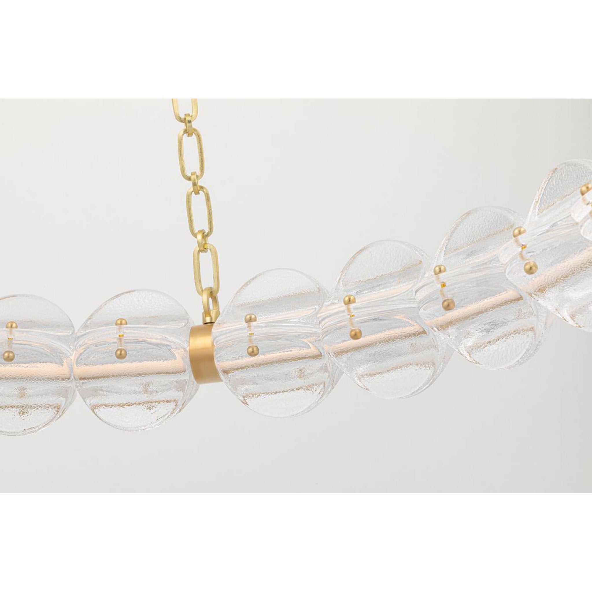 Lindley 1-Light Chandelier in Polished Nickel 40L x 40W x 4.625H