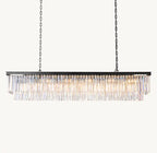 1920s Odeon Rectangular Chandelier 72"