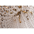 Royalton 12-Light Chandelier in Aged Brass 26L x 26W x 37.5H