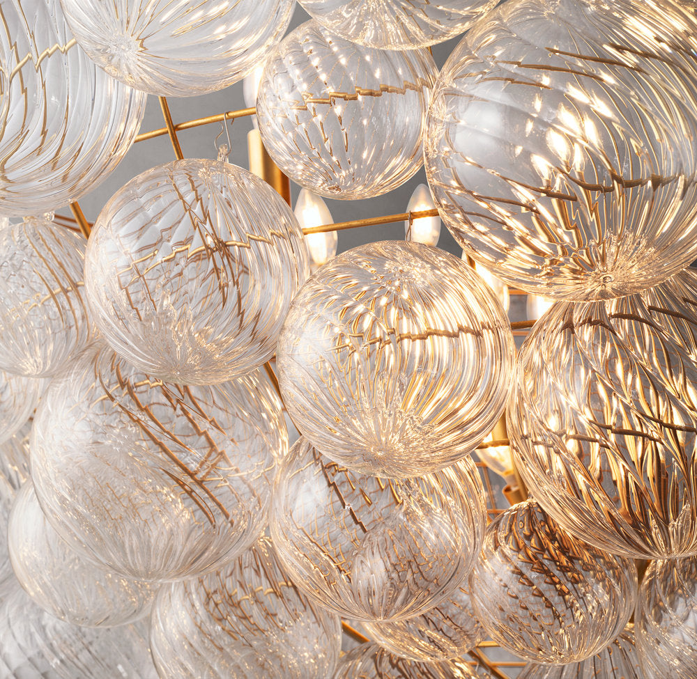 Talia Round Chandelier 66"