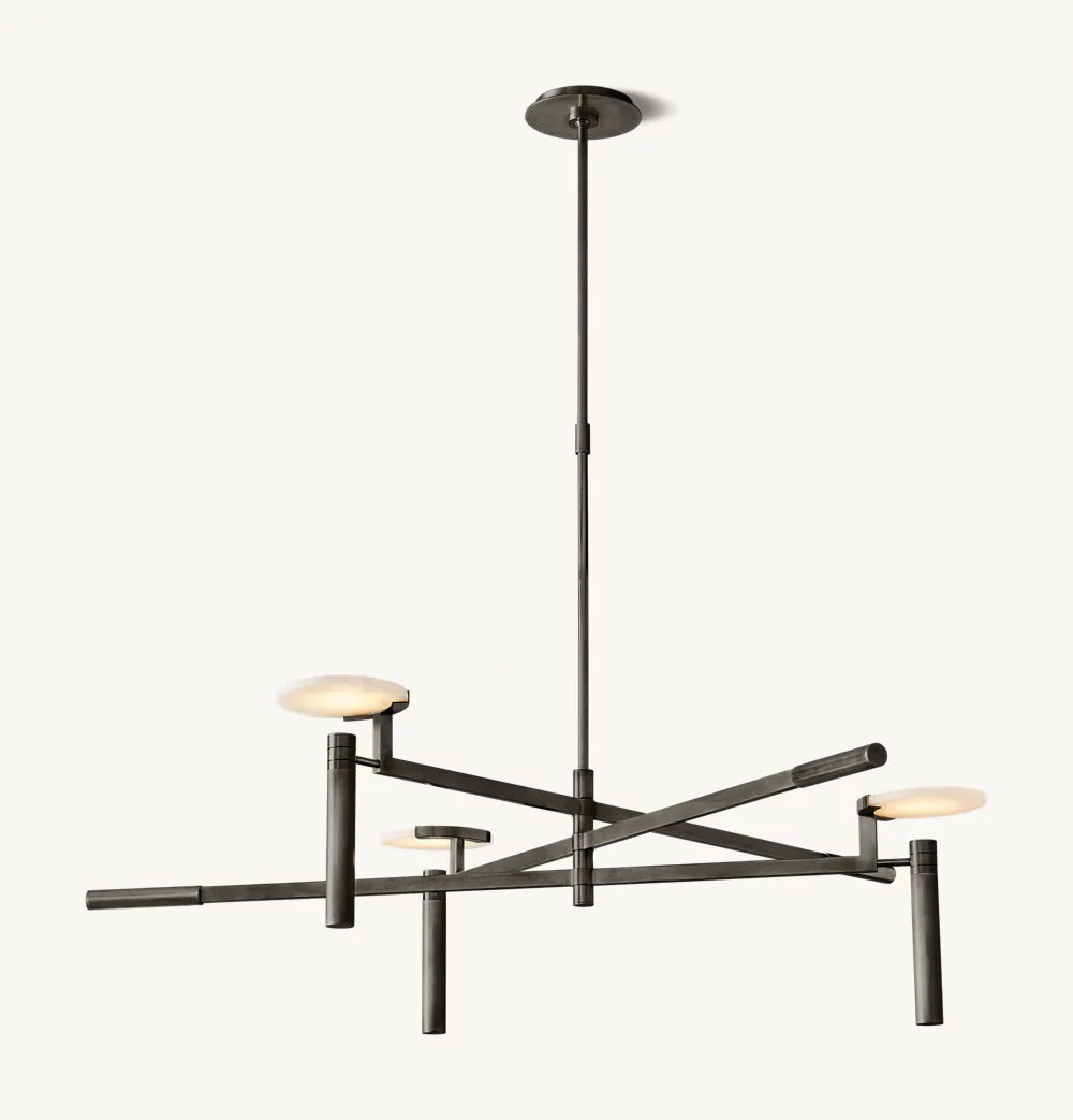 Melange Round Chandelier 45"