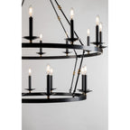 Allendale 6-Light Chandelier in Polished Nickel 35.75L x 35.75W x 29.75H