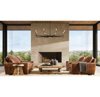 Thaddeus Round Chandelier 72"