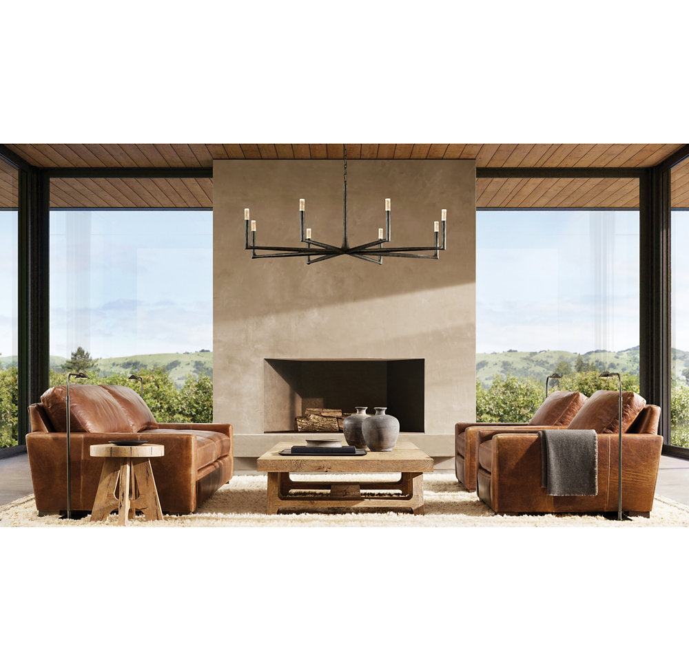 Thaddeus Round Chandelier 72"