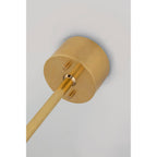 Durham 6-Light Chandelier in Aged Brass 30.75L x 30.75W x 12H