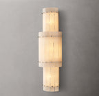 San Marco Alabaster Grand Round Sconce