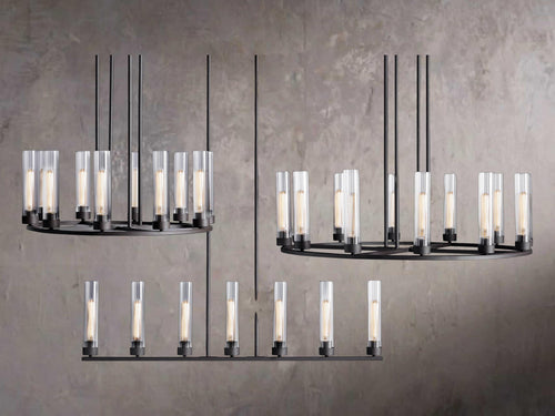 Andrese Ten-Light Circular Chandelier