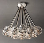 Boule De Cristal Clear Glass Flushmount 24"