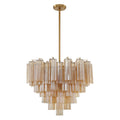 Addis 26.75'' Aged Brass Chandelier Gold 26.75"W x 21.5"H x 26.75"D
