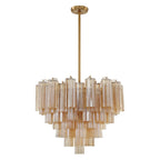 Addis 26.75'' Aged Brass Chandelier Gold 26.75"W x 21.5"H x 26.75"D