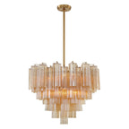 Addis 26.75'' Aged Brass Chandelier Gold 26.75"W x 21.5"H x 26.75"D