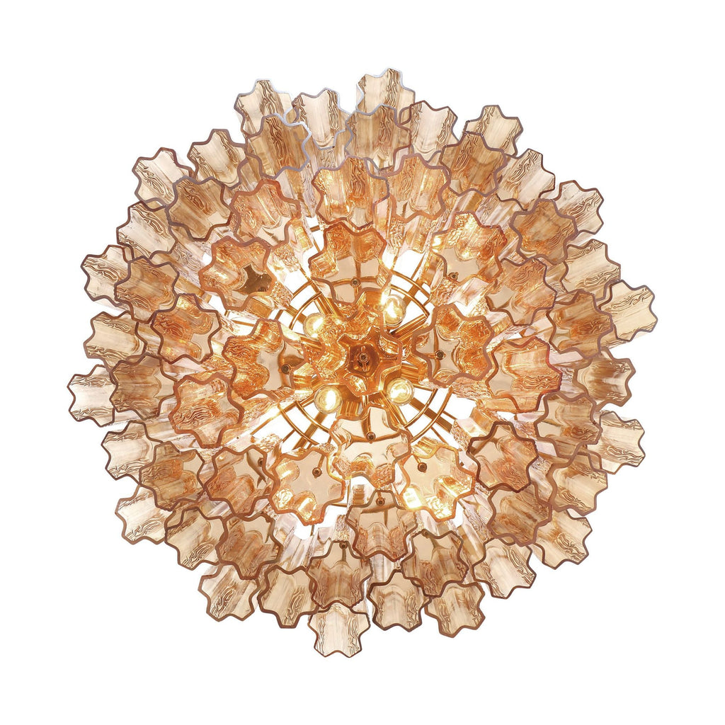 Addis 26.75'' Aged Brass Chandelier Gold 26.75"W x 21.5"H x 26.75"D
