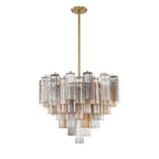 Addis 26.75'' Aged Brass Chandelier Multi 26.75"W x 21.5"H x 26.75"D