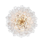 Addis 26.75'' Aged Brass Chandelier Clear 26.75"W x 21.5"H x 26.75"D