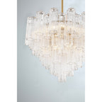 Addis 26.75'' Aged Brass Chandelier Clear 26.75"W x 21.5"H x 26.75"D