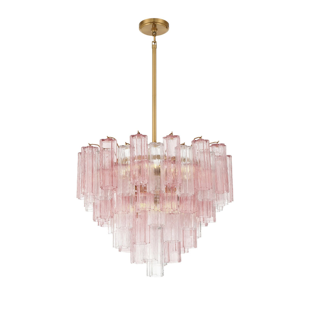 Addis 26.75'' Aged Brass Chandelier Multi 26.75"W x 21.5"H x 26.75"D