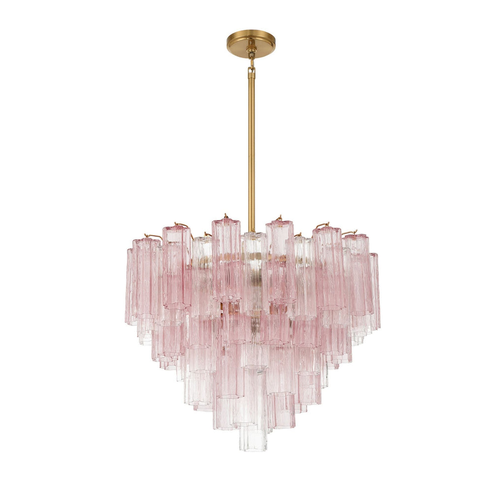 Addis 26.75'' Aged Brass Chandelier Multi 26.75"W x 21.5"H x 26.75"D