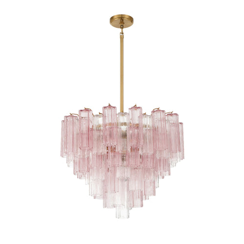 Addis 26.75'' Aged Brass Chandelier Multi 26.75"W x 21.5"H x 26.75"D