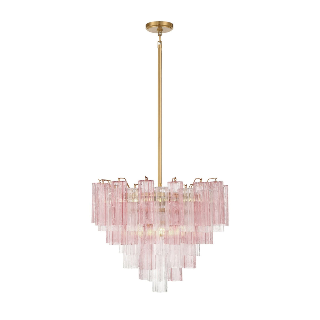 Addis 26.75'' Aged Brass Chandelier Multi 26.75"W x 21.5"H x 26.75"D